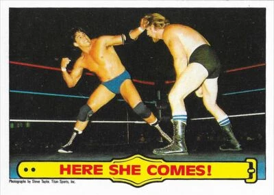 1985 Topps WWF Here She Comes! #28 - Image 1 of 2