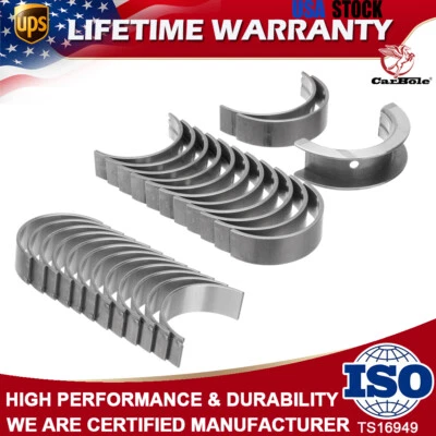 Crankshaft Bearing & Con Rod Bearing Kit For BMW X6 X4 X3 535i N54 / N55 3.0T L6 - Image 1 of 4