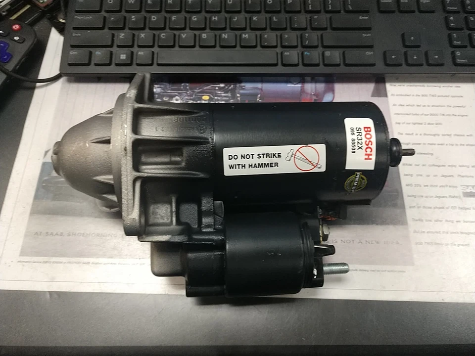 Motor De Arranque Reman Bosch Saab 900 9000 SR32X 1985 a 1993 Foto 1 de 2