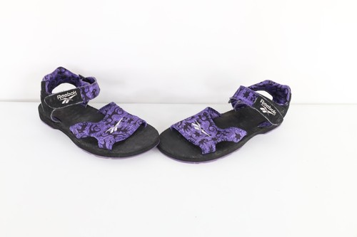 Sandali Reebok vintage anni 90 uomo 10 con cinturino invecchiato geometrico viola