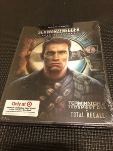 Terminator 2 & Total Recall (Blu-Ray, Digital, Steelbook, Target Exclusive)  - Picture 1 of 2
