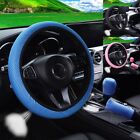 Universal Fit Striped Car Steering Wheel Cover 3PCS Set for All Seasons!