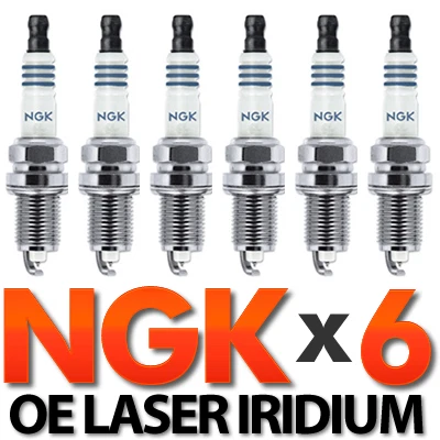 6 x conjunto de vela de ignição a laser irídio NGK OE IFR5J11 > rastreador Suzuki V6 (Vitara) - Imagem 1 de 3