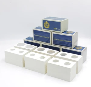 600PCS Coin Flips in 6 Sizes Cardboard Coin Holders for Colletors 2x2 inch Co... - Picture 1 of 6