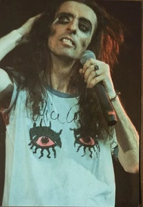 Alice Cooper, Wippe 1992, Original Typ 1 Foto, 3,5x5 - Bild 1 von 2