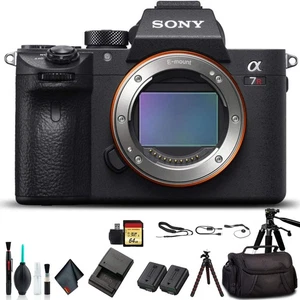 Sony Alpha a7R III Mirrorless Camera ILCE7RM3/B +Soft Bag, Tripod, Additional Ba - Picture 1 of 7