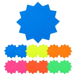 Etiquetas de venta 120 un., pegatinas de venta de 4" etiqueta de precio letreros de ráfaga de estrellas, 6 colores - Imagen 1 de 6