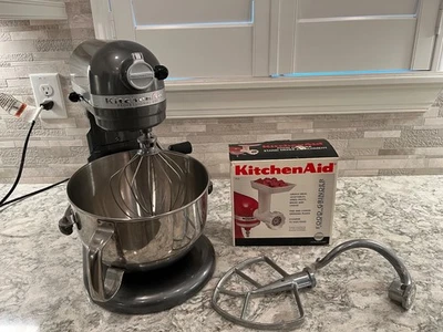 Kitchen Aid Professional 600 Series 6 cuartos de galón cuenco elevador soporte mezclador perla metálico Foto 1 de 4