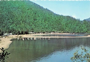 Harrison Hot Springs BC Canada Vintage Postcard - Picture 1 of 2