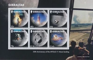 sellos Gibraltar 2019 Mi Bloque 139 nuevo con goma original 2019 primero tripula - Imagen 1 de 1