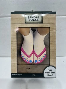 Sandal Socks, Funny Socks Sandals Socks Novelty Footwear. New - Picture 1 of 3