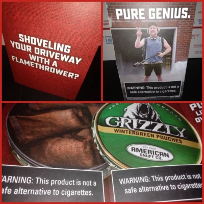 Anuncio Tabaco Tabaco Grizzly, 2023 NUEVO Foto 1 de 4