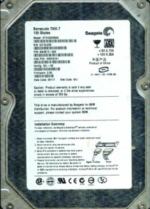ST3120026AS, 9W2813-004, 3.05, WU, 5JT3, SEAGATE SATA 120GB - Picture 1 of 1