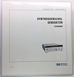 HP 3336A/B/C Synthesizer Level Generator Service Manual P/N 03336-90001 - Picture 1 of 2