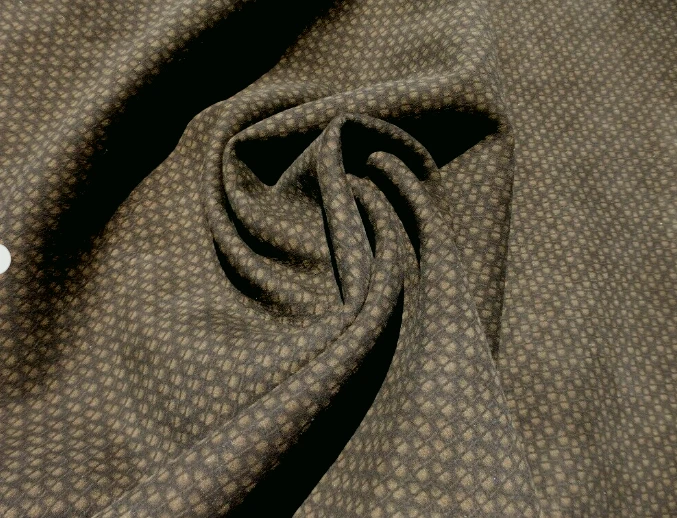Goatskin leather Suede hide Dark Olive Green Basketweave Print -Incredibly soft! - Image 1 of 4