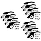  12 Pcs Car Sticker Decals for Trucks Cars Stickers Fuel Oil