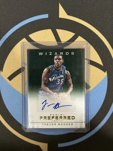 2011-12 Panini Preferred Basketball Emerald 296 Trevor Booker AUTO /75 Wizards - Picture 1 of 2