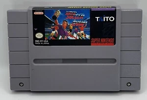 super soccer champ snes Tested Vintage Football Sports 90s Taito Super Nintendo - Picture 1 of 7
