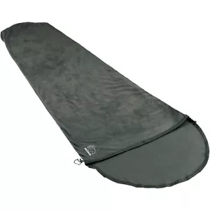 Nordisk Fleece Inlett Mummy Kinder grau Hüttenschlafsack - Bild 1 von 1