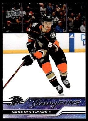 2023-24 Upper Deck Young Guns Nikita Nesterenko B RC Ducks #230 - Image 1 of 2