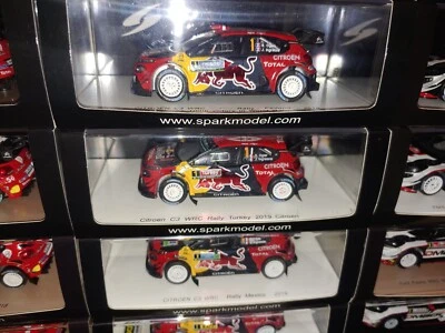 1x Spark CITROEN C3 Wrc Plus S. Ogier Rally TURKEY 2019 -1:43 RARE - Immagine 1 di 4