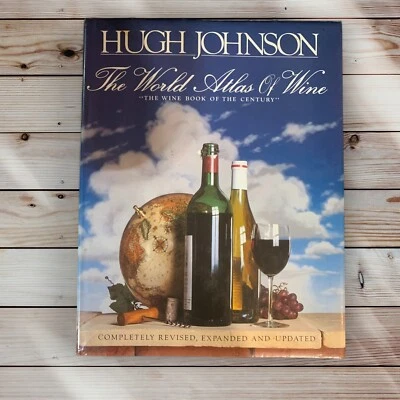 The World Atlas of Wine de Hugh Johnson (1985, tapa dura) referencia clásica del vino Foto 1 de 2