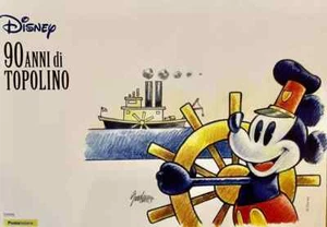 DISNEY - FOLDER 90 ANNI DI TOPOLINO - PRODOTTO UFFICIALE NUMERATO - Foto 1 di 5