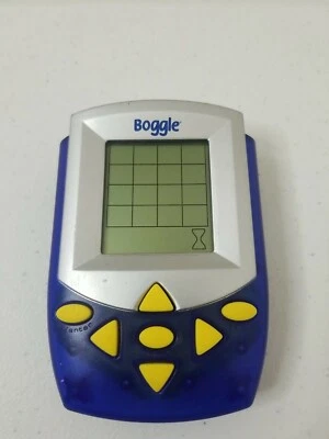 Boggle Electronic Hand Held 3 Minute Word Search Game Hasbro 2002 - Image 1 of 3