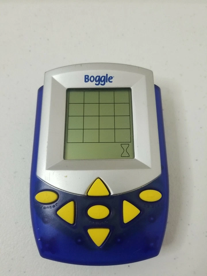 Boggle Electronic Hand Held 3 Minute Word Search Game Hasbro 2002 - Image 1 of 3