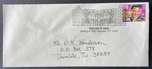 US FDC 1993 Cachet Elvis Presley #2721 Graceland Crossing Memphis King - Picture 1 of 2