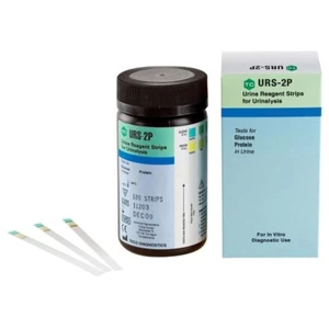 Teco Urine Reagent Strip, for Glucose/Protein Test (Box of 100 Strips) - Picture 1 of 1