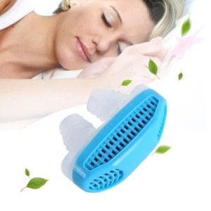 DISPOSITIVO ANTI RUSSAMENTO CONTRO ALLERGIA NASO PURIFICATORE DI ARIA 2 IN 1 - Photo 1/4
