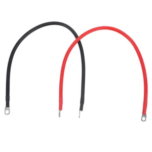 2pcs Car Battery Cables Battery Terminal Lead Connection Cable Battery Inverter - Picture 1 of 12