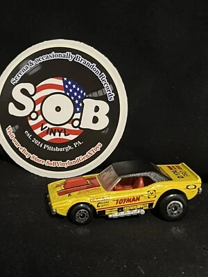 Dodge Challenger Toyman 1970 Matchbox 1:64 amarillo fundido a presión. USADO CASI NUEVO Estado Foto 1 de 4