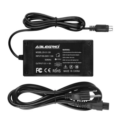 12V 4-Pin AC Adapter For Bluesky LC20HI LCD TV Switching Power Supply DC Charger - Image 1 of 4