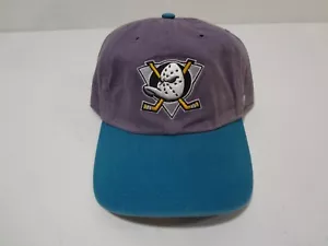 NHL Anaheim Mighty Ducks LOGO Strapback Cap Hat '47 Brand - Picture 1 of 4