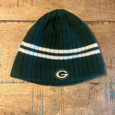 Green Bay Packers NFL Sombrero Reebok Gorro Talla Adulto Verde Medias Gorra Foto 1 de 4