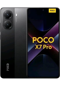 Xiaomi Poco X7 Pro 5G Smartphone UK 12+512GB Dual SIM Black 50MP New Sealed - Picture 1 of 3