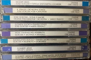 Bulk lot of ONDINE Classical CDs (Vocal #2) As Pictured G30 - Picture 1 of 2