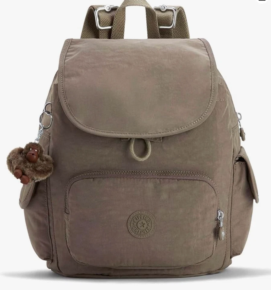 Kipling CITY PACK S Small Backpack - True Beige - Monkey May Vary - BRAND NEW - Image 1 of 2
