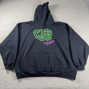 Wild N’ Out Tour Hoodie Black Green Purple Men’s Size 2XL - Picture 1 of 7