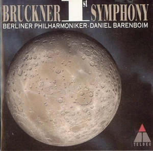BRUCKNER Symphony No.1 / Daniel Barenboim - Berlin Phil (CD, 1998, Teldec) - Foto 1 di 2