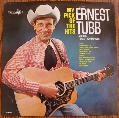 Ernest Tubb And His Texas Troubadours, My Pick Of The Hits, (LP, Album, Mono, Gl - Image 1 of 4