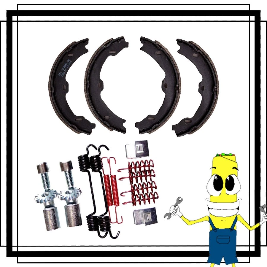 Kit de herrajes de zapata de freno de emergencia de estacionamiento para Mercedes-Benz CL65 AMG 2008-2014 Foto 1 de 1