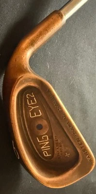 Ping EYE 2 RH Berilio Cobre #6 Hierro Punto Azul Hombres Regular Flex Eje de Acero Foto 1 de 4