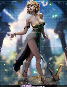 Beautiful Zeda Breath of the WIld! 3D Printed 16k ! Painted or Unpainted! - Picture 1 of 8