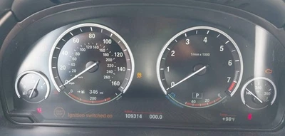 X5 2014-2017 OE velocímetro calibre grupo 109 k millas BMW Foto 1 de 4