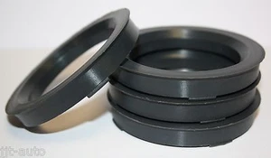 4 X 72.6 - 56.6 ALLOY WHEEL LOCATING HUB SPIGOT RINGS VAUXHALL ASTRA MK4 MK5 - Picture 1 of 1