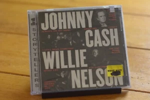 JOHNNY CASH WILLIE NELSON "VH1 STORYTELLERS" AUDIO CD [NEW SEALED] [156] - Picture 1 of 4