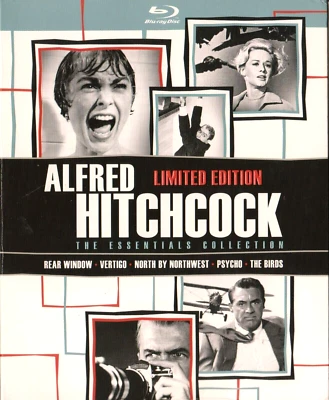 Alfred Hitchcock: The Essentials Collection Blu-ray (5 Disc BD Set) *NEW/SEALED* - Image 1 of 2